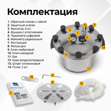 Автоклав Fansel Lite 2025, 8 л фото 3