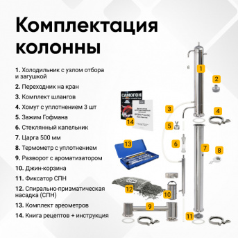 Самогонный аппарат Wein Practic, 37 л