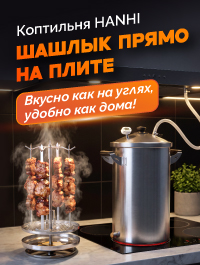 Коптильня Hanhi Шашлык прямо на плите